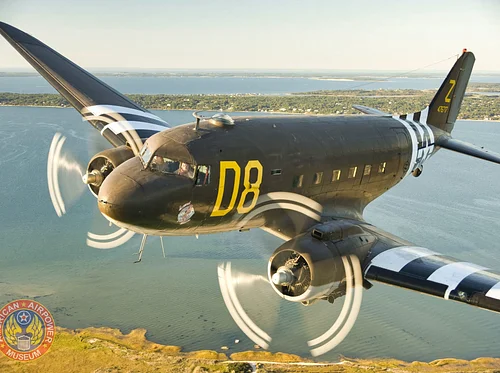 WWII C-47 D-Day Living History Immersive Flight Experience