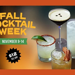 Fall Cocktail Week at UPSIDE on Moore