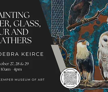 Painting Water, Glass, Fur and Feathers with Debra Keirce