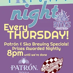Rita’s Trivia Night • Tacos, Tequila & Bragging Rights