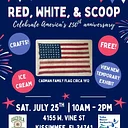 Red, white and scoop!