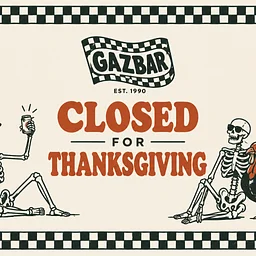 CLOSED! HAPPY THANKSGIVING!