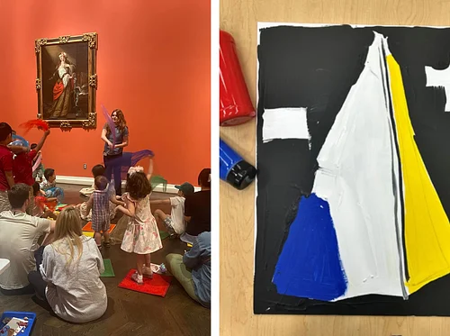 Preschool Playdate: Big Paintings