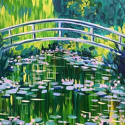 “Monet’s Water Lily Garden” – BYOB PUBLIC CLASS