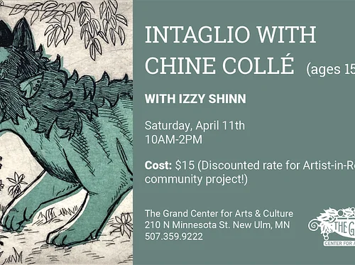 Intaglio with Chine Collé (Ages 15+)