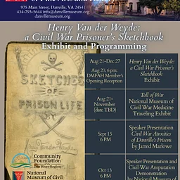 Henry Van der Weyde, a Civil War Prisoner’s Sketchbook Exhibit