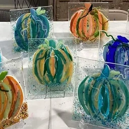 Art Bar: Fused Glass Harvest Tiles
