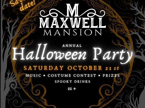 Maxwell's Annual Halloween Party: Old Fashioned Frights