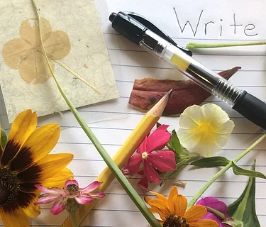 Writing in the Garden