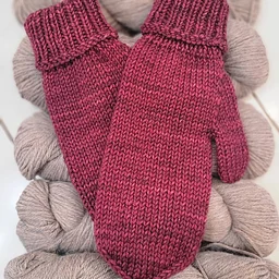 JB26-04b: Easy Knit Mittens