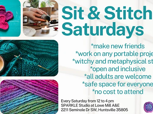 Sit & Stitch Saturdays
