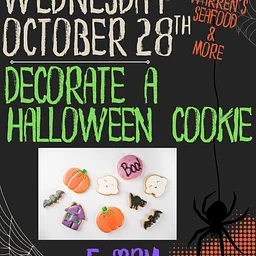 Decorate a Halloween Cookie