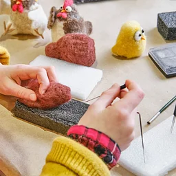 Spooky Needle Felting