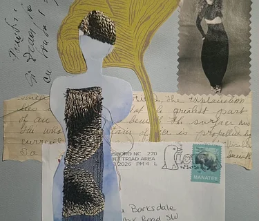 Ink & Collage Class with Guest Artist Cornelia Marin