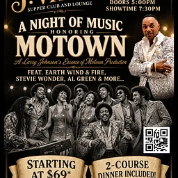 Honoring Earth, Wind & Fire and other Motown – Larry Johnson’s Essence of Motown