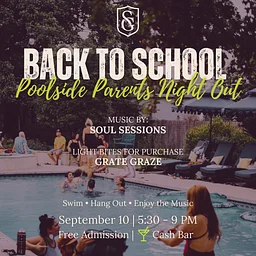 Back to School: Poolside Parents Night Out