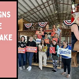 KC Wood Signs & Wine: Make and Take Workshop