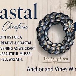 Mussel Wreath Workshop - Salty Siren