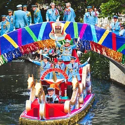 Texas Cavaliers River Parade