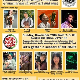 LIVE MUSIC: Notes & Neighbors ~ A Benefit for NHMARF