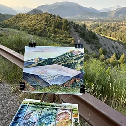 Plein Air Watercolor Painting