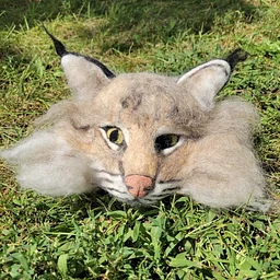 Needle Felting – 3D Black Cats and Bobcats