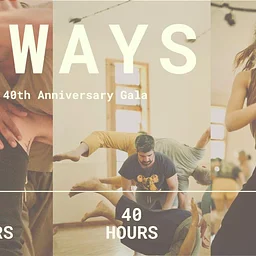 SAVE THE DATE – “ALWAYS IN” – 40hrs 40 dancers 40th anniversary – The Epic Earthdance Gala