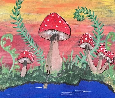 Travel Event at SHAC: Mushroom Gnome Home