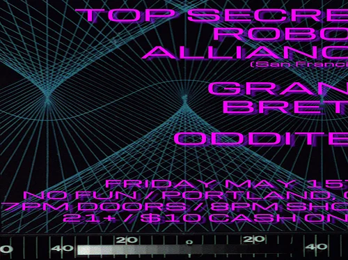 Top Secret Robot Alliance • Grant Brett • Odditee