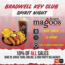 Bradwell Key Club Spirit Night