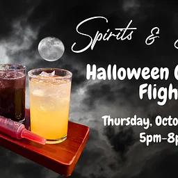 Spirits & Spells: A Haunted Cocktail Flight