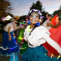 The Great Baltimore Lantern Parade & The Dia de Los Muertos Festival