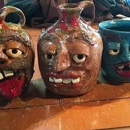Face Jug Pottery