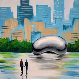 “Cloud Gate Stroll” – BYOB Public Class