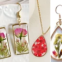 Pressed Flower & Resin Jewelry