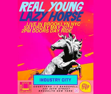 Real Young & Lazy Horse Ride to Industry City!