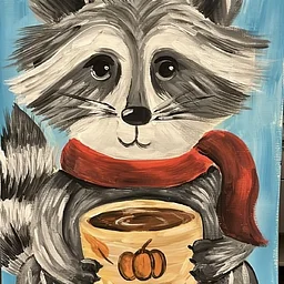 Kids Studio: Raccoon Painting