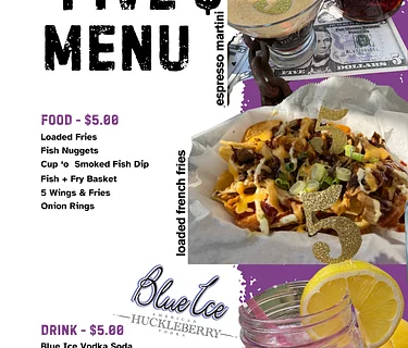 FIVE Dollar Fridays @ Skipper’s – 5p to 7p $5 Food & Bev Menu