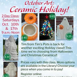 Ceramic Holiday! Day 1