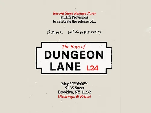 Paul McCartney Album Release Party!