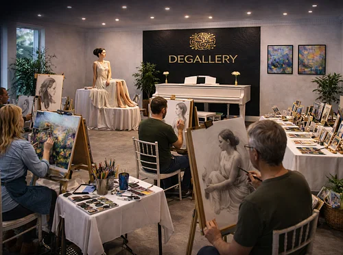 Open Studio with Live Model