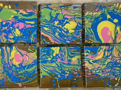 Zodiac Paint Pour Class | Grace Noel Art