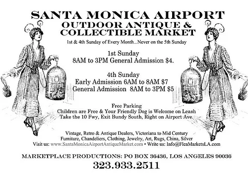 Santa Monica Airport Antique Market