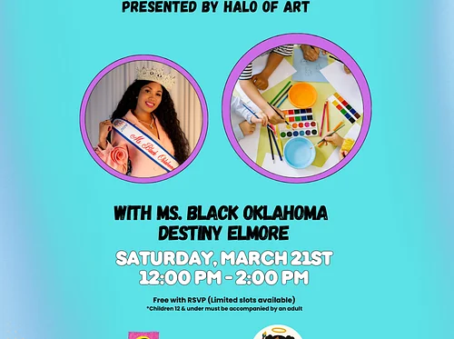 Youth Art Workshop with Miss Black Oklahoma