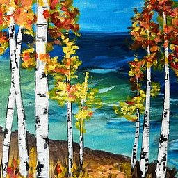 Paint & Sip - Autumn Birch at the Winery