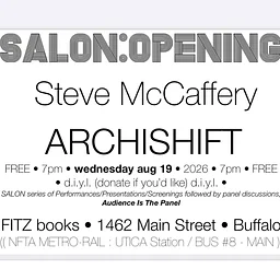 SALON:OPENING steve McCaffery