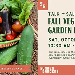 Fall Vegetable Garden Planning – Talk & Sale