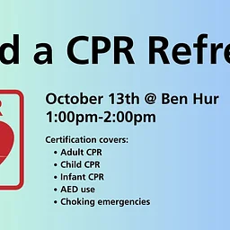 CPR Workshop with Ally Medical
