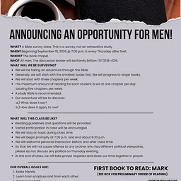 Men’s Adventure Class