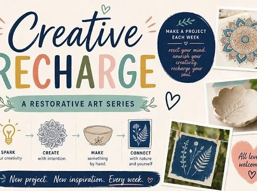 Creative Recharge: Sculpt Your Story: Air-Dry Clay Creations